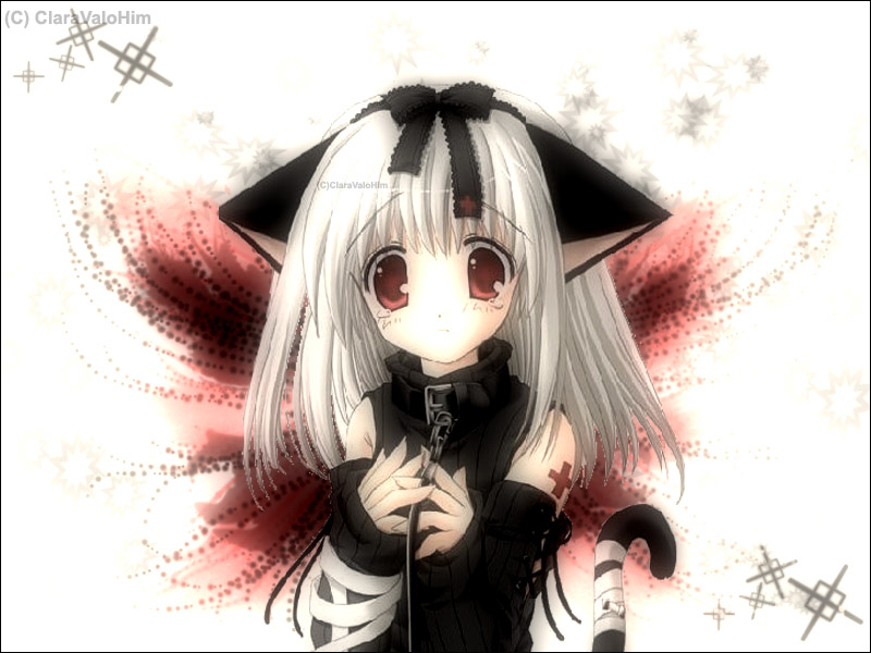 Emo anime neko girls Emo anime neko girls