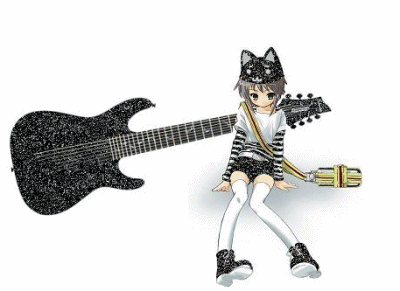 Anime Guitar Sparkle