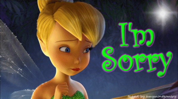 Image result for tinkerbell sorry