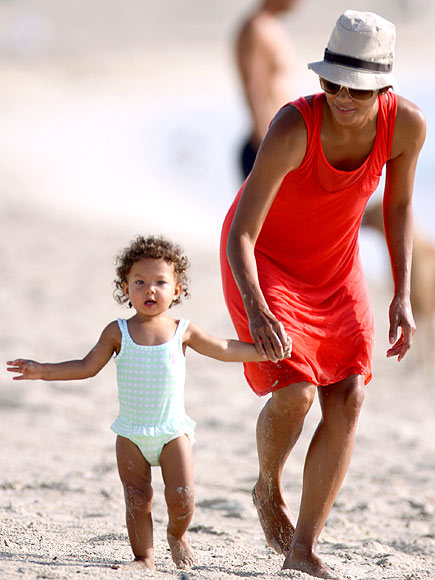 Halle and Child