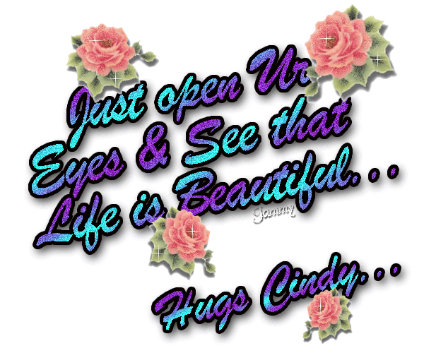 Life is Beautiful: Hugs Cindy