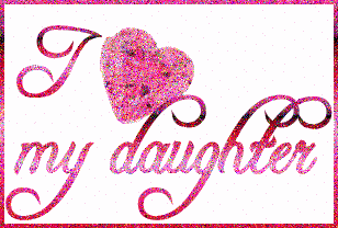 I love my daughter