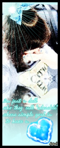 blue doll