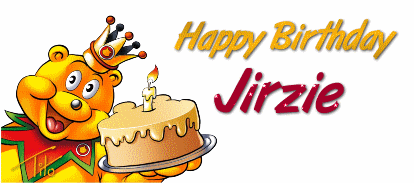 happy birthday Jirzi