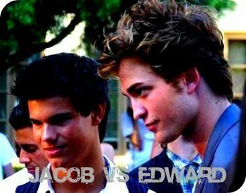 Edward Cullen and Jacob Black