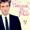 Tongue kiss