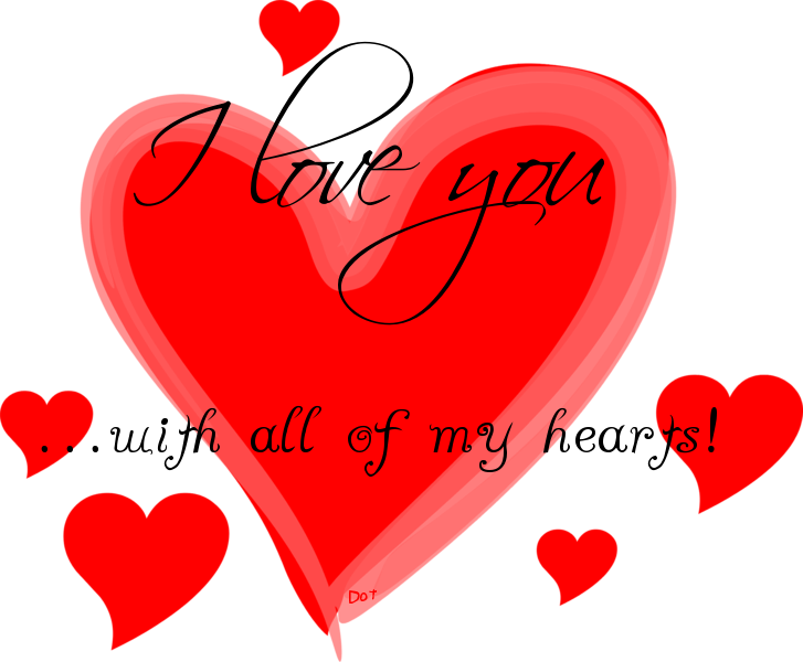 I love you.