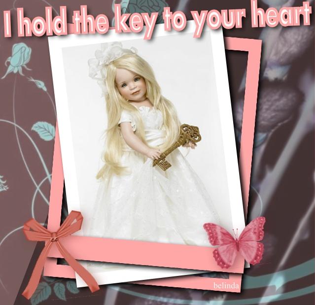 I hold the key to your heart