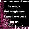Love plays tricks on you