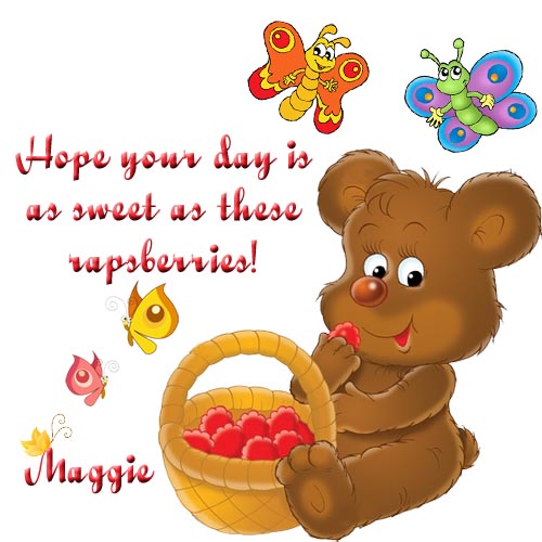 Have a sweet day.