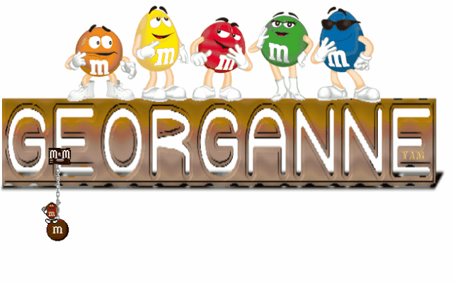 name tag-m&m-Georganne