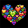 RAINBOW HEART