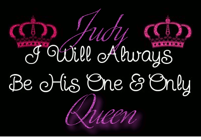 Judy  always be his 1 & only