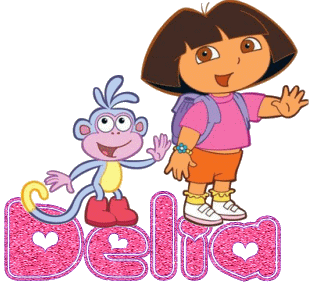 Delia With Dora & Boots