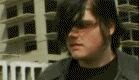 Gerard Way walking
