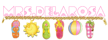 flip flop bracelet Mrs. Delarosa