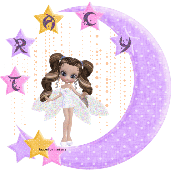 NAME TRACY/MOON&STARS FAIRY