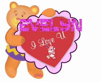 I LOVE YOU EVELYN