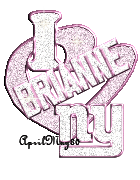 new york giants pink heart charm brianne