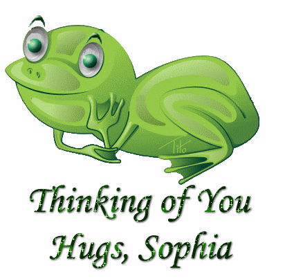 thinking of you Sophia