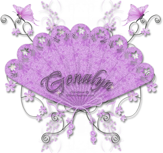 Purple Fan-Genalyn