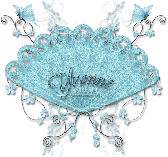 Blue Fan-Yvonne