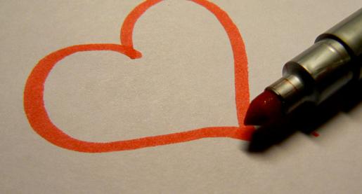 red heart