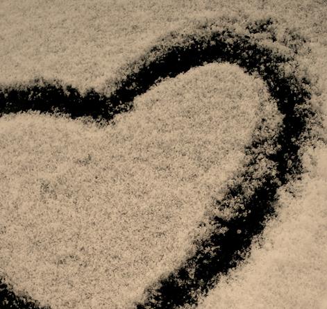 snow heart