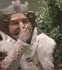 teh king is watching u