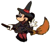 MINNIE AS A WITCH