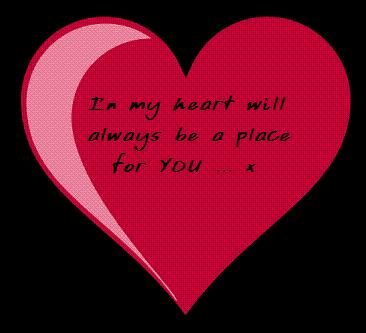 Place for you in my heart