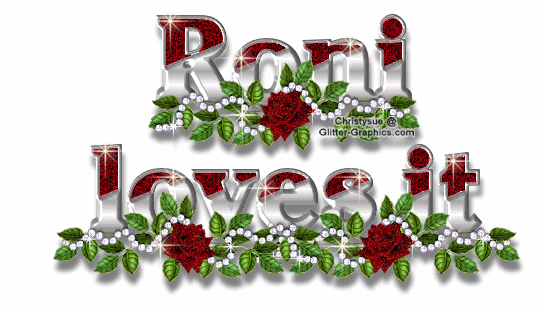 Roni loves it-red rose