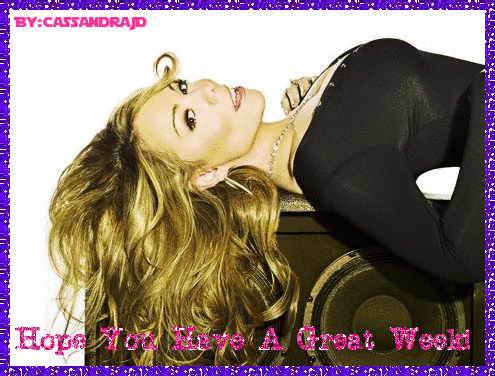 Mariah Carey Great Week Graphic!
