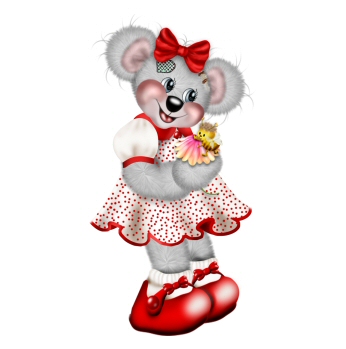 CREDDY GIRL BEAR WITH BUTTERFLY