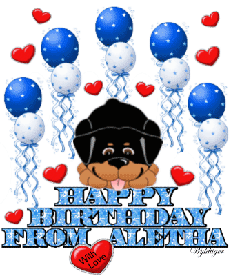 Happy Birthday From - Aletha