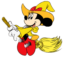 MINNIE AS A WITCH