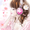 girl listening to music
