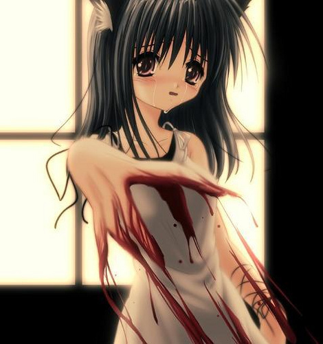 Neko anime girl