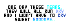 Sweet Goodbye