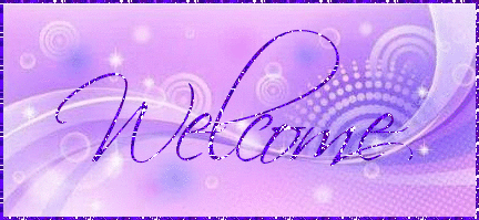 purple welcome