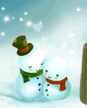 snow men love