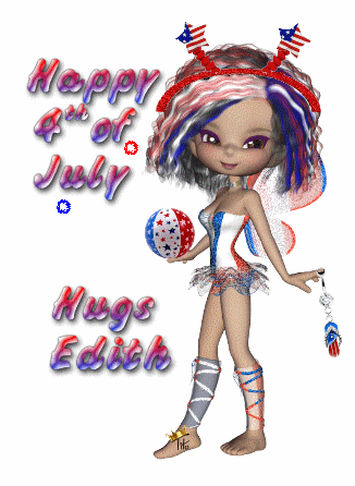 happy 4th july Edith