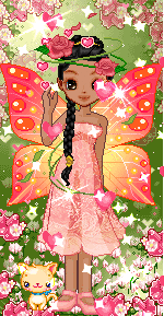 Doll with Hearts and Sparkles and Kitty