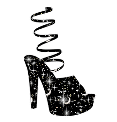 Glitter Shoe