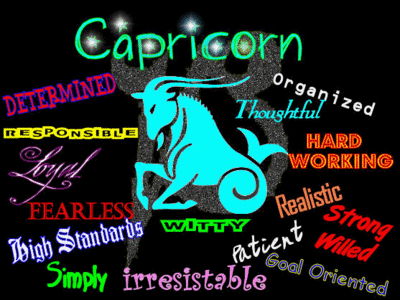 Zodiac signs- Capricorn