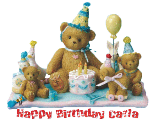 happy birthday Carla