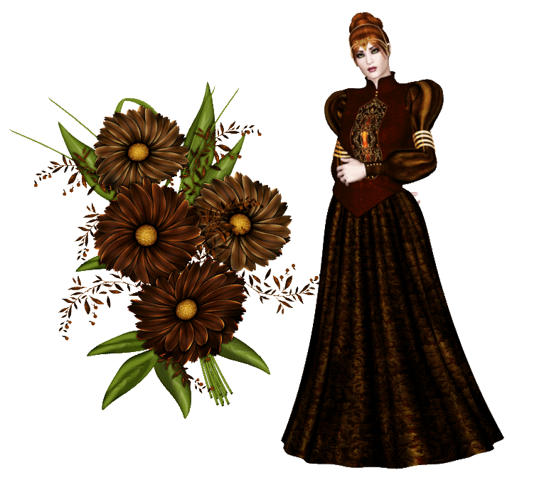 Woman flower