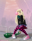 Emo anime girl