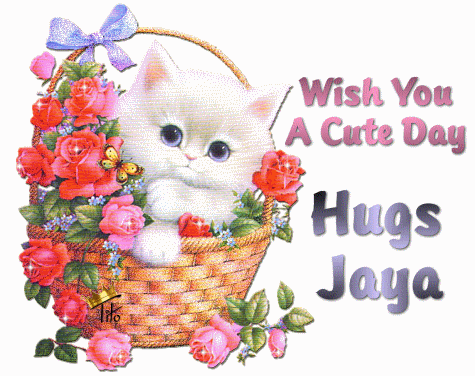 wish you a cute day Jaya