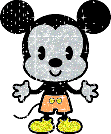 Glitter Mickey Disney Cuties